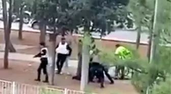 Gaziantep'te Boşanma Aşamasındaki Eşini Öldüren Zanlının Yakalanma Anı Kamerada