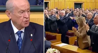 Devlet Bahçeli 'Darağacı' dedi, parti grubu ayağa kalktı