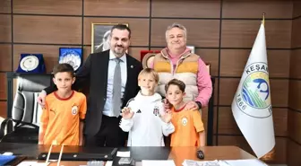 Keşanlı Sporcular Transfer Oldu, Belediye Ziyareti Gerçekleştirildi