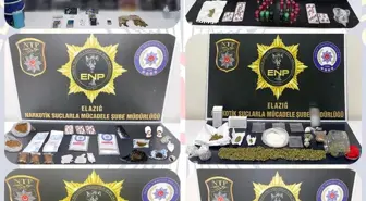 Elazığ'da Uyuşturucu Operasyonları: 19 Tutuklama