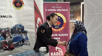 Rize'de Kadına Yönelik Şiddete Karşı Farkındalık Etkinliği Düzenlendi