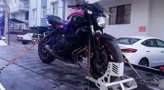 Kırşehir'de Motosiklet Sürücüsüne 61 Bin Lira Ceza