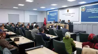 Bilecik'te Bağımlılıkla Mücadele Toplantısı Yapıldı