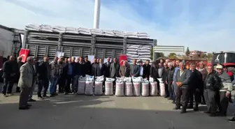 Adıyaman'da Çiftçilere 50 Ton Nohut Tohumu Dağıtıldı