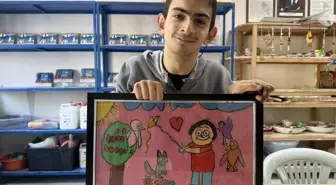 Kas Hastalığına Rağmen Sanatla Hayata Tutunuyor