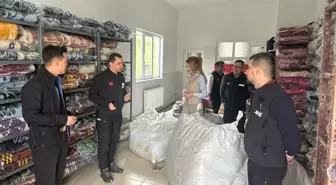 Ladik'te Deprem Afet Deposu Açıldı