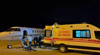 Kalp Rahatsızlığı Olan Çocuk Ambulans Uçakla Ankara'ya Sevk Edildi