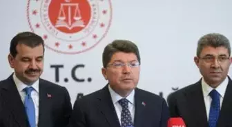 Adalet Bakanı Tunç, basın mensuplarının sorularını yanıtladı Açıklaması