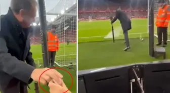 Babasının küllerini Anfield çimlerine döktürdü