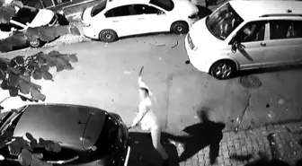 Boşanma krizi mahalleyi karıştırdı, komşusunun aracına da zarar verdi