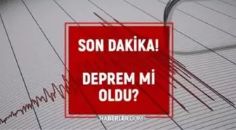 Bursa'da deprem mi oldu? SON DAKİKA! 27 Kasım Bursa'da az önce nerede deprem oldu?