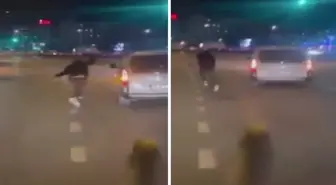 Yol verme kavgasında baltayla saldırdı