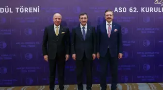 Cumhurbaşkanı Yardımcısı Yılmaz 'ASO 62. Kuruluş Yılı Ödül Töreni'nde konuştu Açıklaması