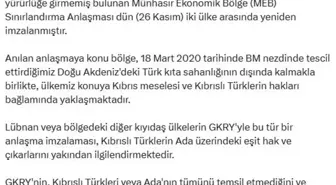 Türkiye'den GKRY ve Lübnan Anlaşmasına Tepki