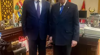 MHP Samsun İl Başkanı Burhan Mucur, Genel Başkan Bahçeli'yi Ziyaret Etti