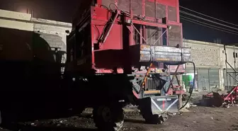 Şanlıurfa'da 1 Milyon TL Değerinde Biçerdöver Parçaları Çalındı