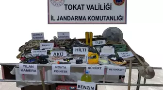 Tokat'ta Kaçak Kazı Yapan 3 Şüpheli Jandarma Tarafından Yakalandı