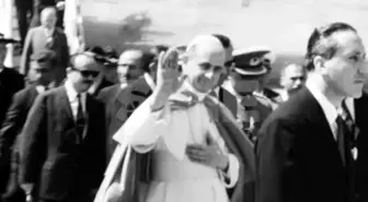 Kültür ve Turizm Bakanlığı, 1967'deki İlk Papa Ziyaretine Ait Görüntüleri Paylaştı