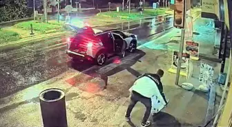 Lüks Araçla Varil Çalmaya Çalışan Şahıs Başarısız Oldu