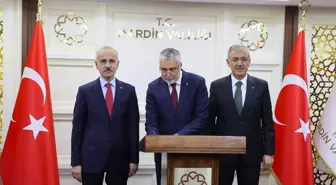 Bakanlar Uraloğlu ve Işıkhan Midyat'ta Ziyarette Bulundu