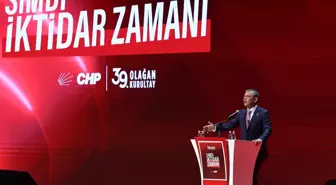 CHP'nin 39. Olağan Kurultayı Başladı