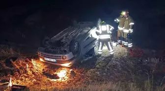 Balıkesir'de Tek Taraflı Trafik Kazası: Sürücü Kurtarıldı