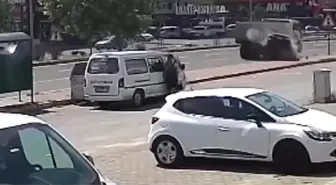 Kayseri'de Trafik Kazaları Güvenlik Kameralarına Yansıdı