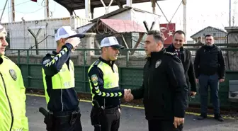 Ağrı Emniyet Müdürü Trafik Güvenliğini İnceledi