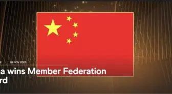 Çin Atletizm Federasyonu, 2025 Üye Federasyon Ödülü'ne Layık Görüldü