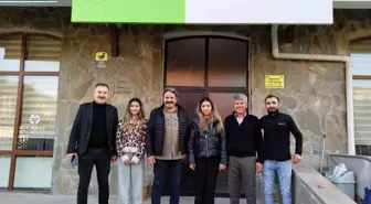 Eskişehir Gençlik ve Spor İl Müdürü Hasan Kalın, Sarıcakaya Gençlik Merkezi'ni Ziyaret Etti