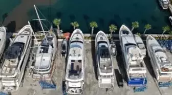 Marmaris'te Mega Motoryatların Yeni Sezon Hazırlıkları Başladı