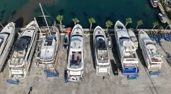 Marmaris'te Mega Motoryatların Yeni Sezon Hazırlıkları Başladı