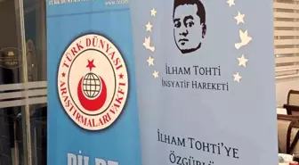 İstanbul'da İlham Tohti için Özgürlük ve Nobel Barış Ödülü Çağrısı