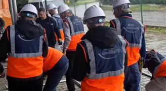 Aydın Gönüllü Arama Kurtarma Ekibi Hava Şartlarına Rağmen Eğitime Devam Ediyor