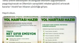 Sanayide Temiz Üretim İçin Yeni Tebliğler Yayımlandı