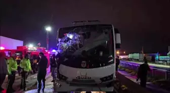 Merzifon'da Zincirleme Kaza: 23 Yaralı