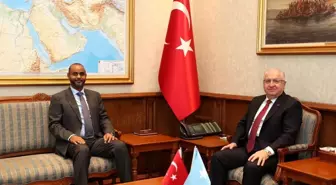 Milli Savunma Bakanı Yaşar Güler, Somali Bakanı ile Görüştü
