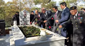 Çanakkale kahramanı Seyit Onbaşı vefatının 86. yılında kabri başında anıldı