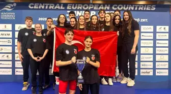 Türkiye Yüzme Takımı Macaristan'da İkincilik Madalyası Kazandı