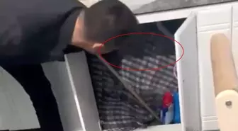 Firari hükümlü mutfak dolabında yakalandı