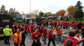 Galatasaray Taraftarları Fenerbahçe Derbisi İçin Kadıköy'e Gitti