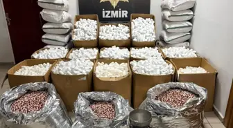 İzmir'de Narkotik Operasyonunda 2 Milyondan Fazla Uyuşturucu Hap Ele Geçirildi