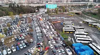 Fenerbahçe-Galatasaray Derbisi Öncesi Kadıköy'de Trafik Yoğunluğu