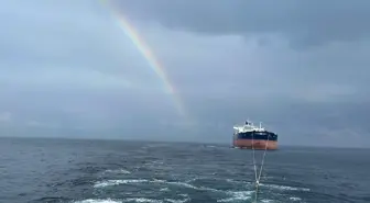 VIRAT Gemisi, Karadeniz'deki Saldırıdan Sonra İstanbul Açıklarına Ulaştı