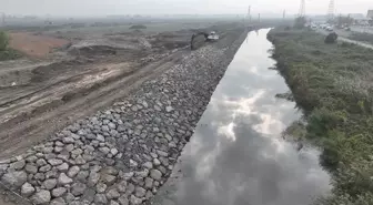 Samsun Tekkeköy'de Yeni Organize Sanayi Bölgesi'nde Temizlik Çalışmaları Sürüyor