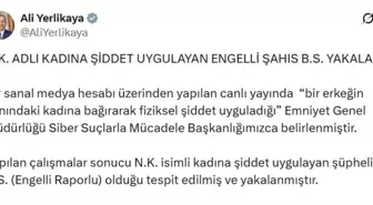 Kadına Şiddet Uygulayan Şüpheli Karaman'da Yakalandı