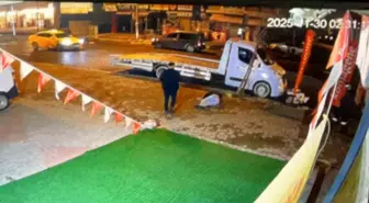 Tekirdağ'da Alkollü Motosiklet Sürücüsü Oto Kurtarıcıya Çarptı