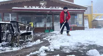 Uludağ'da Kar Yağışı ile Kış Sezonu Başlıyor