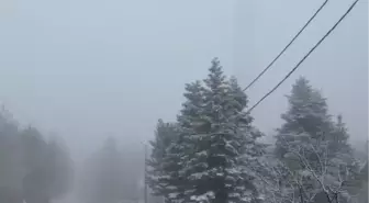 Uludağ'da Kar Yağışı Etkili Olmaya Devam Ediyor