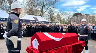Kalp Krizi Nedeniyle Hayatını Kaybeden Polis Memuru Törende Uğurlandı